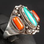 Rode Koraal, Himalaya Turquoise - Traditionele Tibetaanse, Verzamelen, Mineralen en Fossielen