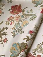 Damaststof San Leucio roomwit - Textiel - 600 cm - 140 cm, Antiek en Kunst