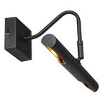 Lucide VINZ - Schilderijverlichting 2xG9 Zwart, Huis en Inrichting, Lampen | Wandlampen, Verzenden, Nieuw, Metaal, Trendy verlichting