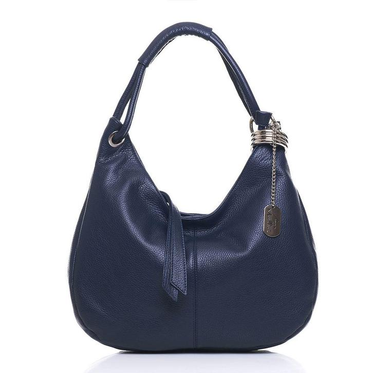 2dekans | Anna Morellini Alba – Luxe Handgemaakte, Sieraden, Tassen en Uiterlijk, Tassen | Schoudertassen, Blauw, Zo goed als nieuw