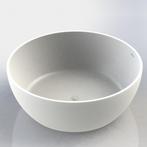 Vrijstaand Ligbad Arcqua Cusco Rond 153 cm Glans Wit, Ophalen of Verzenden, Nieuw, Bad