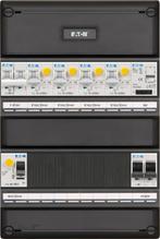 Groepenkast Eaton | 4 aardlekautomaten, 1 fornuisgroep en, Doe-het-zelf en Verbouw, Elektra en Kabels, Ophalen of Verzenden, Nieuw