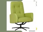 Leren draaifauteuil Pulse - Toledo Lime (felgroen) -, Huis en Inrichting, Fauteuils, Bohemian, Industrieel, Modern, Scandinavisch