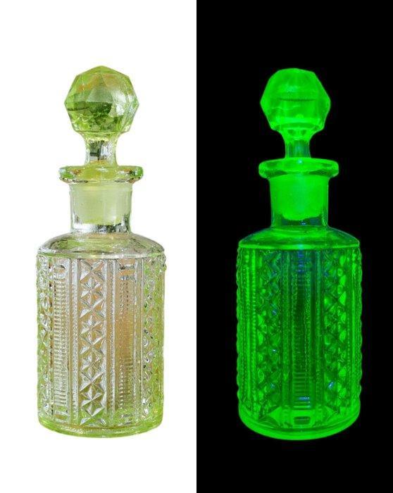 Verreries de Scailmont - Bouteille de parfum - Parfumfles -, Antiek en Kunst, Kunst | Designobjecten