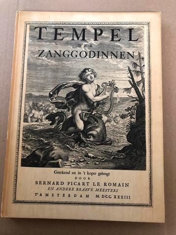 Tempel der Zanggodinnen - 60 koperprenten - facsimile 1733 beschikbaar voor biedingen