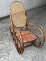 stile thonet - Schommelstoel - Hout, Wiener gras -