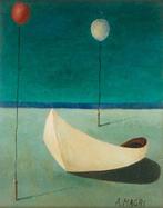 Antenore Magri - Barca con palloncini