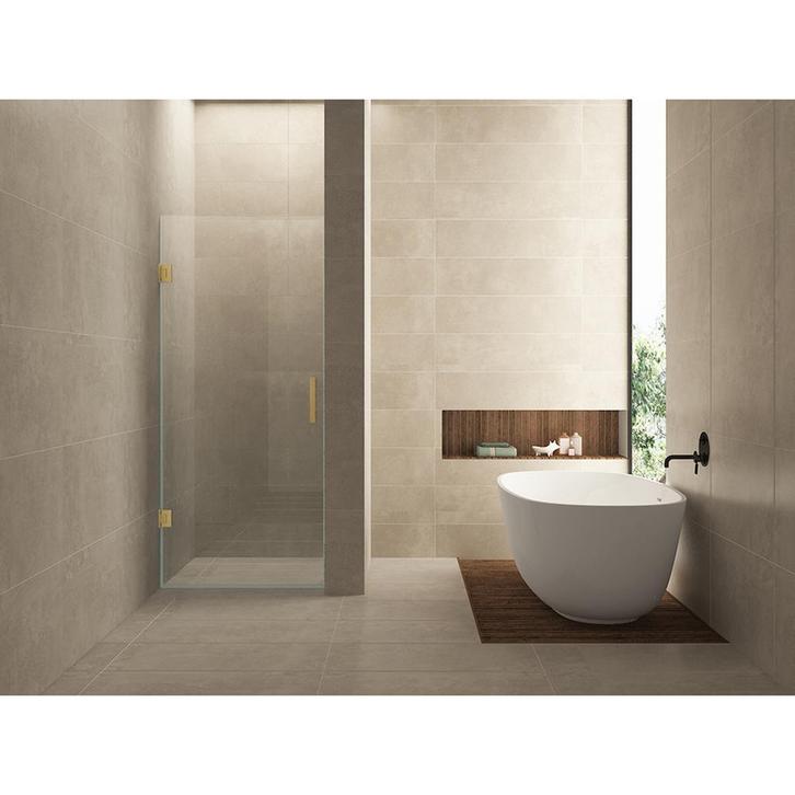 Wiesbaden Less Nisdeur - 700x2000x8mm - NANO - Helder, Doe-het-zelf en Verbouw, Sanitair, Nieuw, Glas, Ophalen of Verzenden