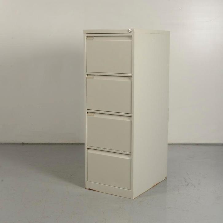 Dossierkast Officenow - Lichtgrijs - 132 x 47 cm, Zakelijke goederen, Kantoor en Winkelinrichting | Kantoormeubilair en Inrichting