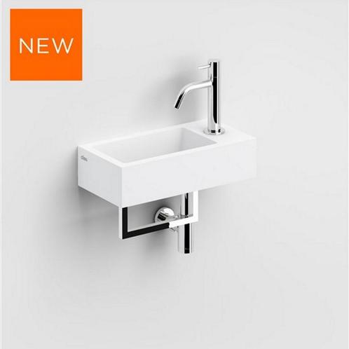 Fontein Clou Flush 3 36x18x9cm Aluite Inclusief, Doe-het-zelf en Verbouw, Sanitair, Overige typen, Nieuw, Chroom, Ophalen of Verzenden