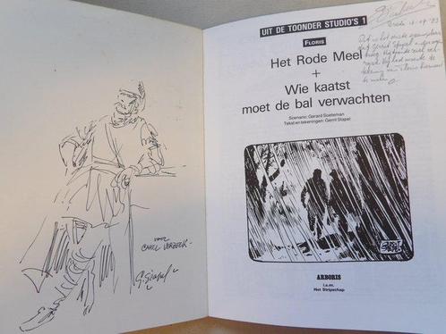Gerrit Stapel Flors - Het Rode Meel - sc + uitgewerkte, Boeken, Stripboeken