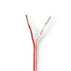 Luidsprekerkabel op rol | 15 meter, Audio, Tv en Foto, Audiokabels en Televisiekabels, Verzenden, Nieuw