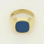 Ring - 14 karaat Geel goud - Lagensteen., Sieraden, Tassen en Uiterlijk, Ringen, Nieuw