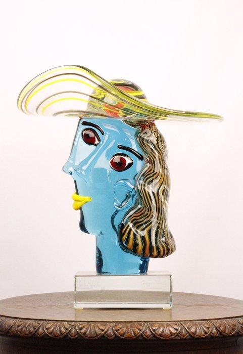 Murano - Walter Furlan (1931-2018) - sculptuur, Omaggio a, Antiek en Kunst, Antiek | Glas en Kristal