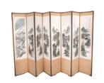 Een kamerscherm, Japan, 20e eeuw, Antiek en Kunst
