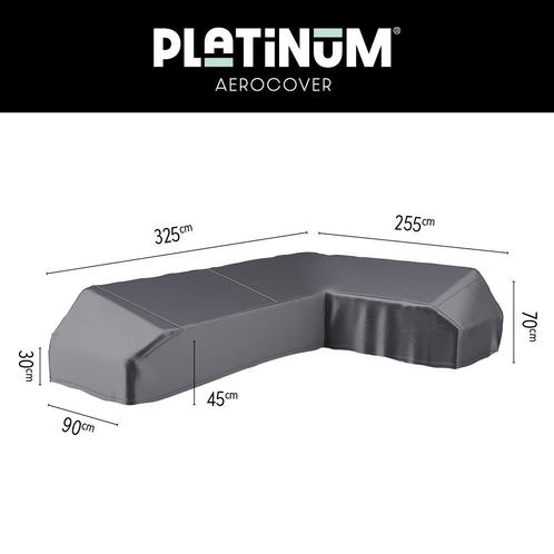 Platinum Aerocover platform loungesethoes 325x255 cm -, Tuin en Terras, Tuinsets en Loungesets, Nieuw, Overige materialen, Verzenden