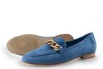 Manfield Loafers in maat 39 Blauw, Overige typen, Zo goed als nieuw, Manfield, Verzenden