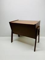 Naaidoos - Teak - Mid-eeuws Modern Zaaien of Opbergdoosje