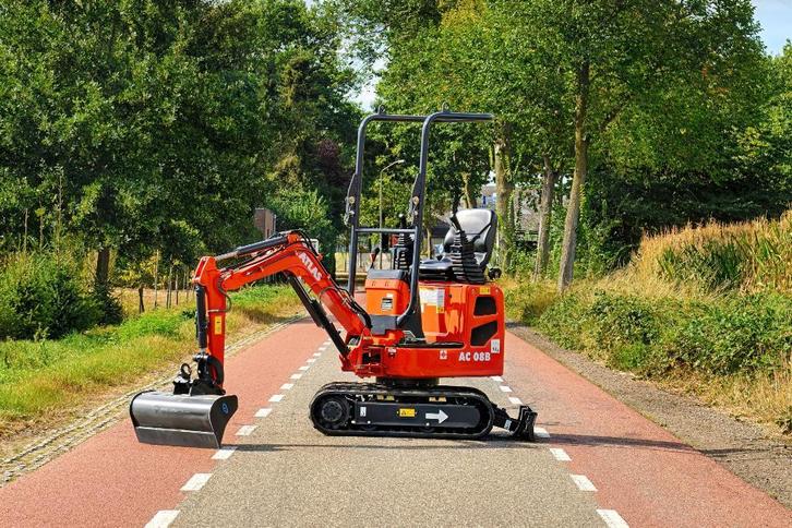 Atlas AC08B minigravers ! Financiering mogelijk, Zakelijke goederen, Machines en Bouw | Kranen en Graafmachines, Graafmachine