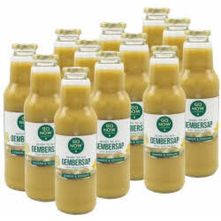 Actie set gembersap 12x 750ml, Diversen, Levensmiddelen, Ophalen of Verzenden