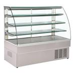 Taartvitrine Gekoeld 147x75x133 cm HorecaTraders, Zakelijke goederen, Horeca | Keukenapparatuur, Verzenden, Nieuw in verpakking