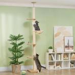 TRUUSK Plafondhoge Kattenkrabpaal 230-250 cm - Klimboom met, Verzenden, Nieuw