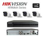 Hikvision set 2 Megapixel Full HD Bullet Camera's + 1TB, Ophalen of Verzenden, Nieuw
