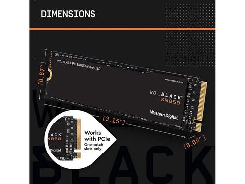 WD - SN850 - M.2 NVMe SSD - 2TB - PCIe Gen4x4 - Ultrasnelle, Huis en Inrichting, Woonaccessoires | Overige, Nieuw, Verzenden