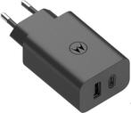 Motorola - Turbopower 50W Duo Charger SJMC502 - Zwart Bulk, Verzenden, Nieuw