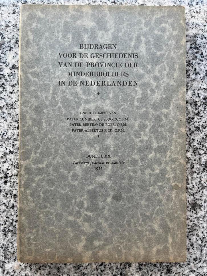 Geschiedenis der Minderbroeders in de Nederlanden, Boeken, Geschiedenis | Vaderland, Gelezen, 20e eeuw of later, Verzenden
