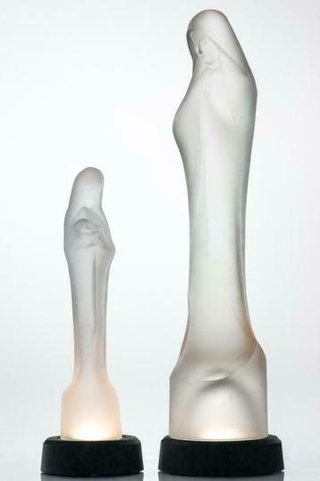 Verlichting Led onder glas objecten Madonna etc. vele vormen beschikbaar voor biedingen
