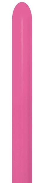 Modelleerballonnen Fuchsia 5cm 152cm 50st, Verzenden, Nieuw