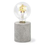 Tafellamp sneeuwvlok | Luca Lighting | Ø 8 x 18 cm, Diversen, Kerst, Verzenden, Nieuw