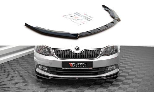 Voorspoiler V.1 Skoda Fabia MK3 Glans Zwart Maxton, Auto-onderdelen, Carrosserie en Plaatwerk, Ophalen of Verzenden