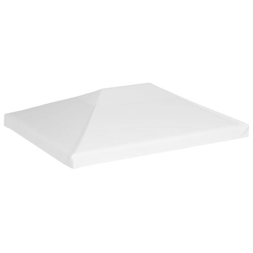 vidaXL Prieeldak 270 g/m² 4x3 m wit, Tuin en Terras, Partytenten, Nieuw, Verzenden