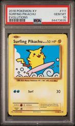 Surfing Pikachu (EVO 111) PSA 10, Ophalen of Verzenden, Nieuw