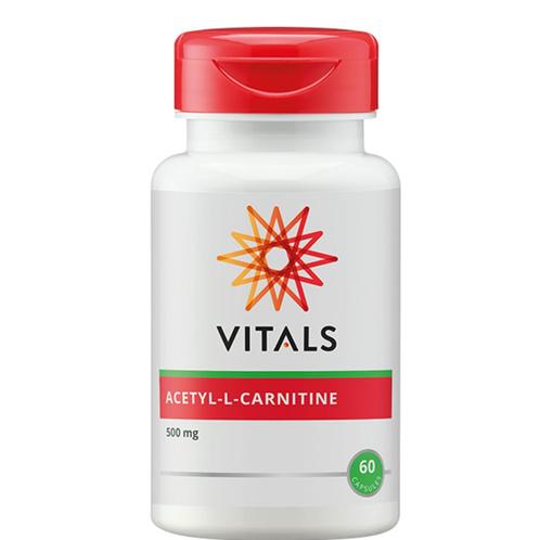Vitals Acetyl-l-carnitine 500 mg 60 capsules, Diversen, Overige Diversen, Nieuw, Verzenden