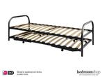 Logeerbed - met onderschuifbed - 80/90x200 v.a. 449,-, Logeerbed, Overige kleuren, Verzenden, 80 cm