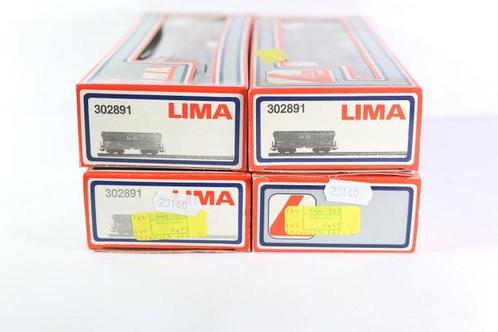 Lima H0 - 302891 - Modeltrein goederenwagon (4) - 4, Hobby en Vrije tijd, Modeltreinen | H0
