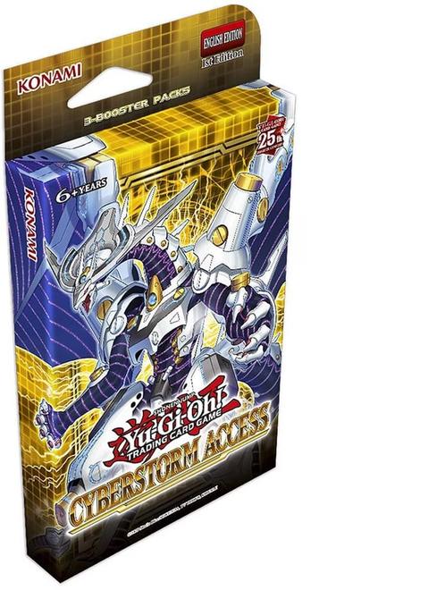 Yu-Gi-Oh!  - Cyberstorm Acces 3 Booster Pack | Konami -, Hobby en Vrije tijd, Verzamelkaartspellen | Yu-gi-Oh!, Nieuw, Verzenden