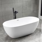 Vrijstaand bad Silvan 180x81x58cm mat wit, Doe-het-zelf en Verbouw, Verzenden, Nieuw