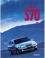 1998 VOLVO S70 BROCHURE ENGELS, Nieuw, Volvo, Author