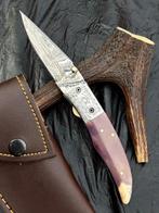 Keukenmes - Keukensmessen - Premium Damascus vouwbaar zakmes