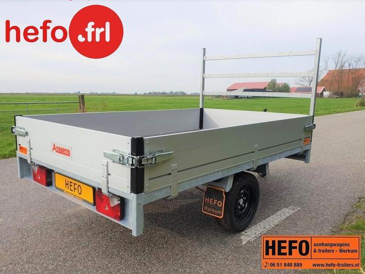 VOORRAAD- AKTIE ! Anssems PSX 1350 kg. PLATEAUWAGENS 251x153, Auto diversen, Aanhangers en Bagagewagens, Nieuw