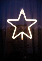 LED kerst ster - Warm wit - USB + batterijen, Diversen, Ophalen of Verzenden, Nieuw