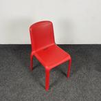 Kantinestoel Pedrali Snow 300 - Rood, Huis en Inrichting, Stoelen, Ophalen of Verzenden, Gebruikt, Rood