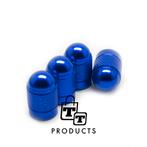 TT-products ventieldoppen Dark Blue Bullets aluminium 4, Nieuw, Ophalen of Verzenden