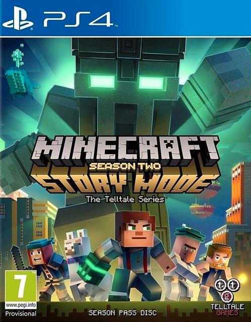 Playstation 4 Minecraft: Story Mode Season Two, Spelcomputers en Games, Games | Sony PlayStation 4, Zo goed als nieuw, Verzenden