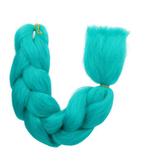 Jumbo Braids Hairextentions Color 60cm Aqua Blauw, Sieraden, Tassen en Uiterlijk, Uiterlijk | Haarverzorging, Verzenden, Nieuw