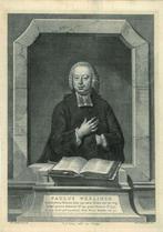 Portrait of Paulus Weslingh, Antiek en Kunst, Kunst | Etsen en Gravures